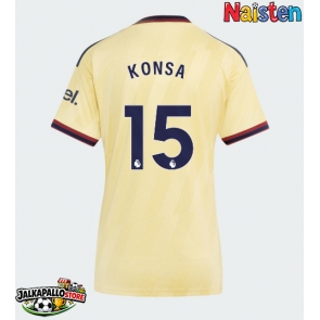 Arsenal Ezri Konsa #15 Kolmaspaita Naisten 2026-27 Lyhythihainen